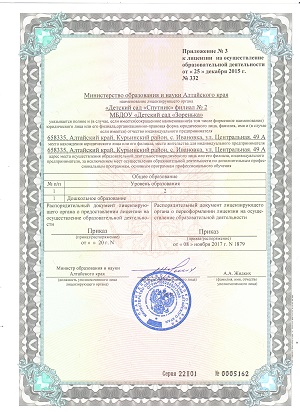 лицензия спутник 001